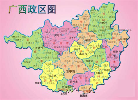 中国地图广西 套房是什麼